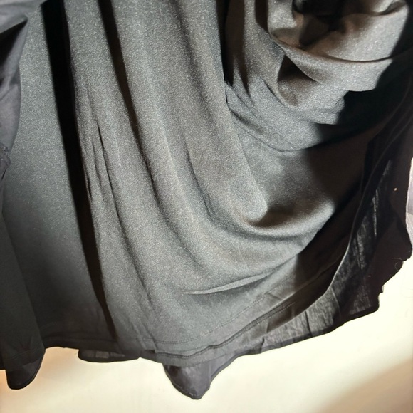 TORRID Sz 2 Midi Poplin Tiered Elasticized Waist Pockets Lined Skirt NEW W/ TAG - Picture 6 of 11